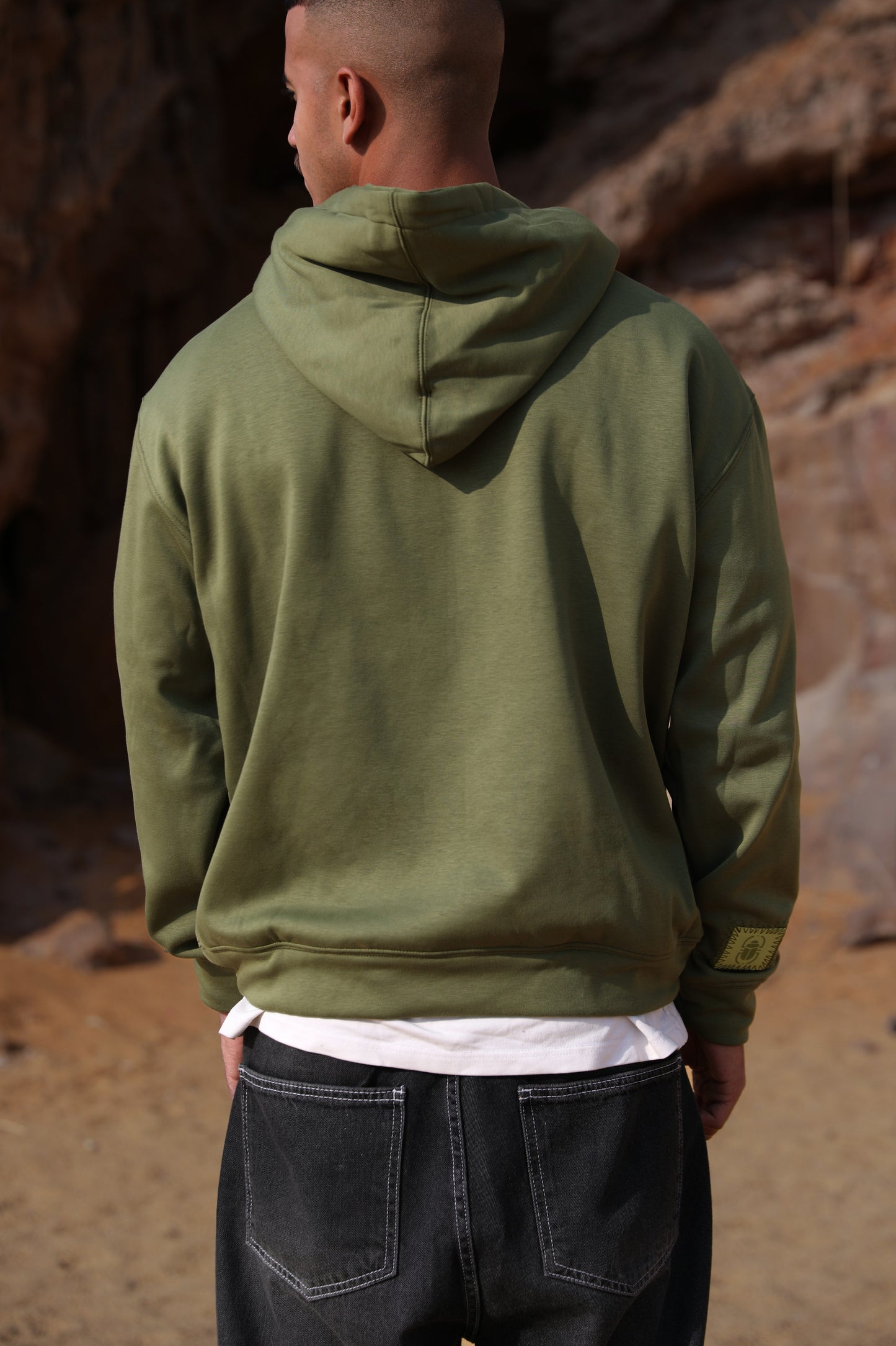 Fertile Horizon Olive Hoodie